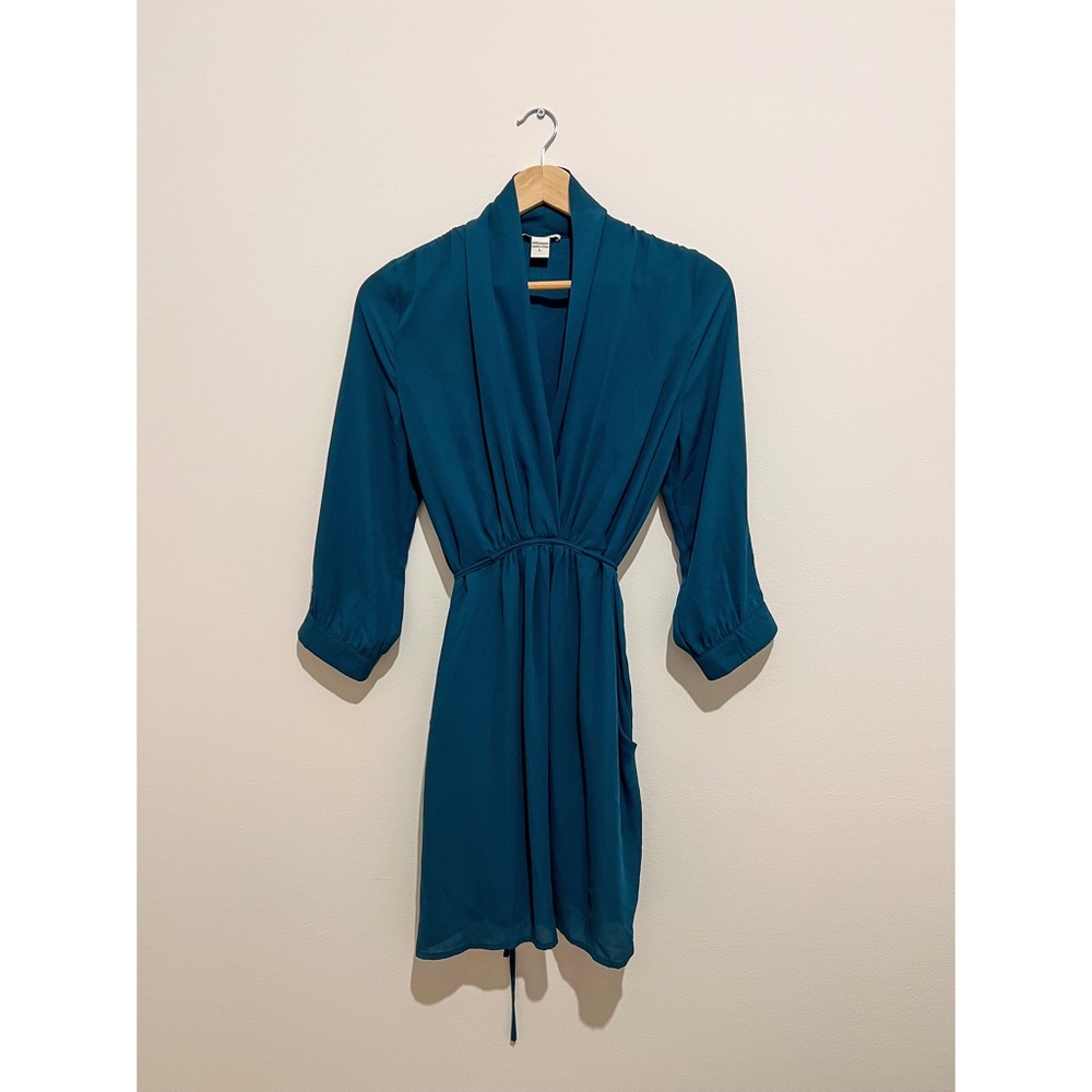 Spring Teal Mini Dress